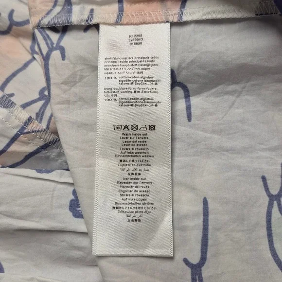 Kenzo Kids Girls 12A Tiger Mountain Print Cotton Tiered Dress NWT Tween - Picture 8 of 8